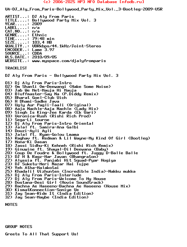 VA-Dj_Aly_From_Paris-Bollywood_Party_Mix_Vol._3-Bootleg-2009