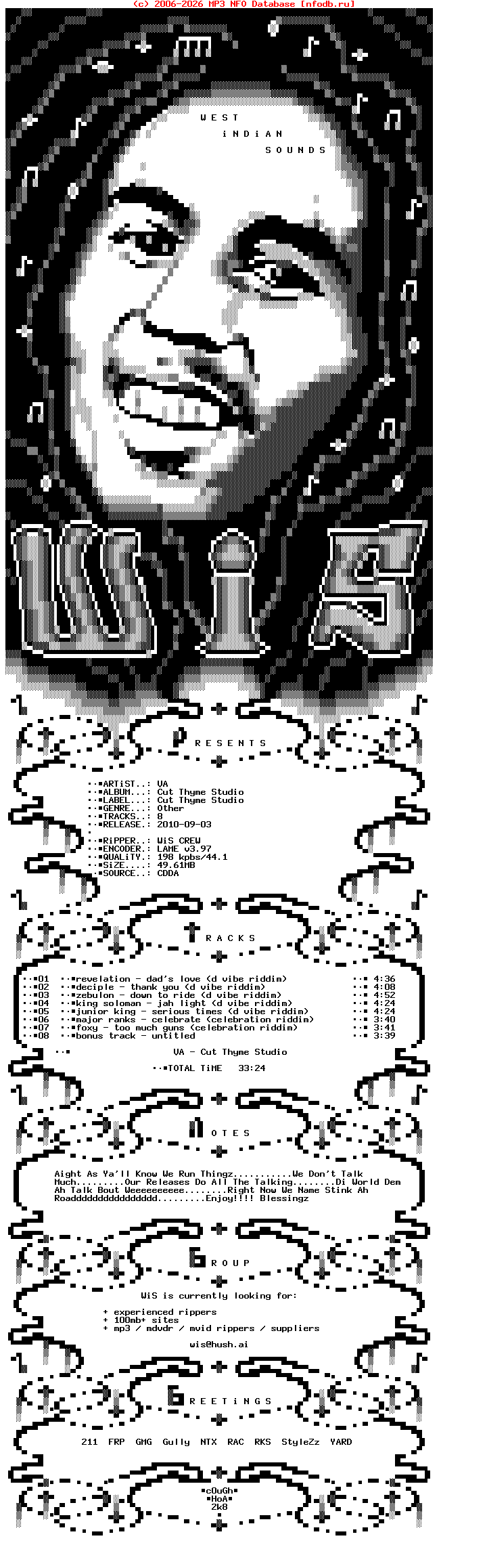 VA-Cut_Thyme_Studio-Promo_CD-2010