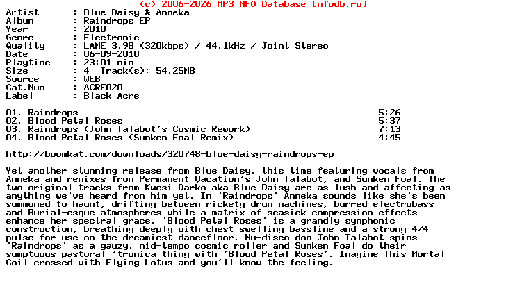 Blue_Daisy_And_Anneka-Raindrops_Ep-(ACRE020)-WEB-2010-KOUALA