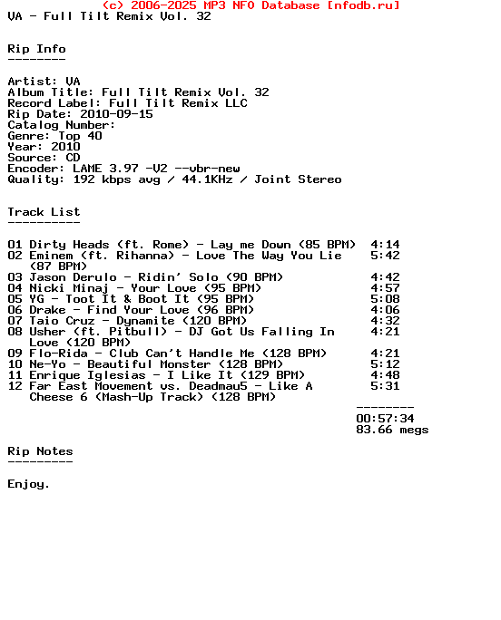VA-Full_Tilt_Remix_Vol._32-2010