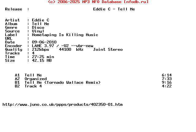 Eddie_C-Tell_Me-(HOMETAPING06)-Vinyl-2010