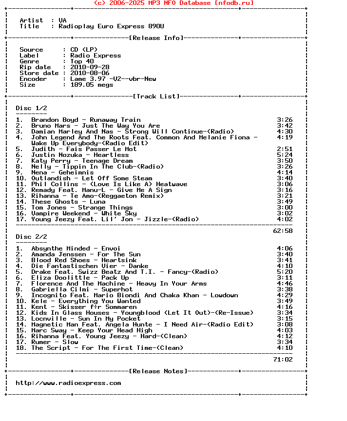 VA-Radioplay_Euro_Express_890U-2CD-2010