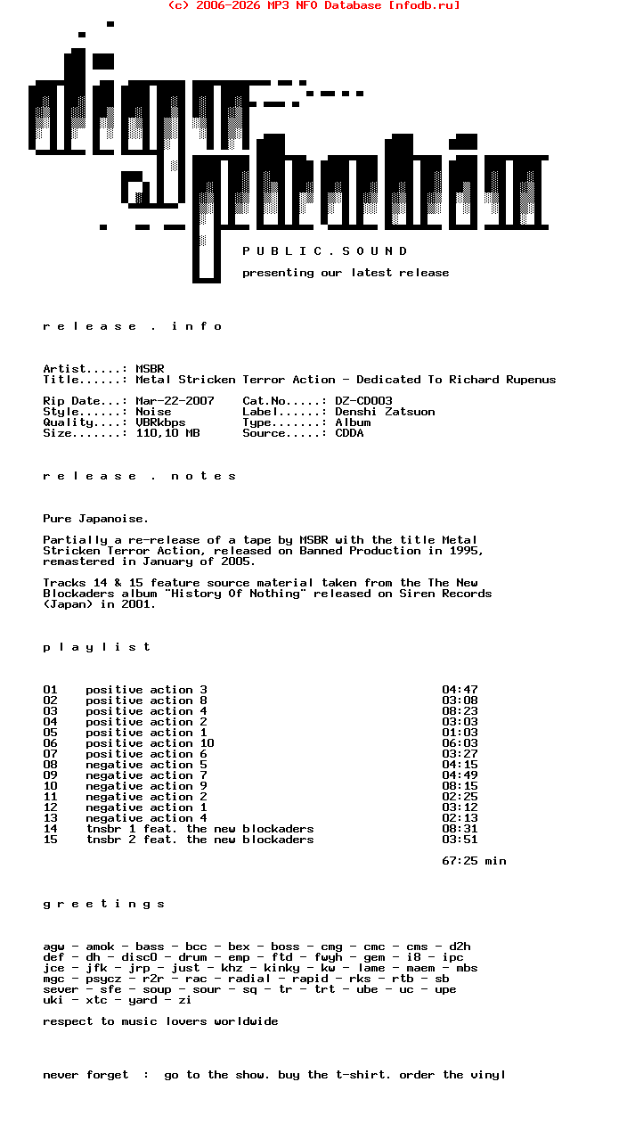 Msbr-Metal_Stricken_Terror_Action-Dedicated_To_Richard_Rupenus-2005-DPS
