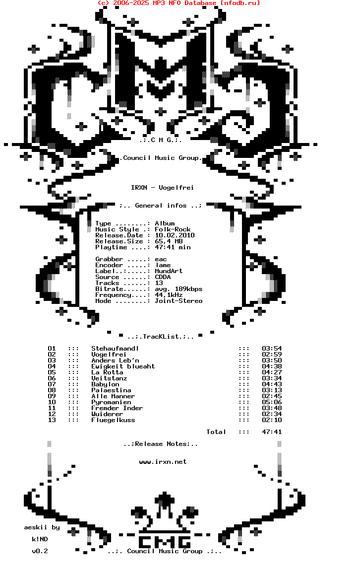 Irxn_-_Vogelfrei-DE-2010-CMG