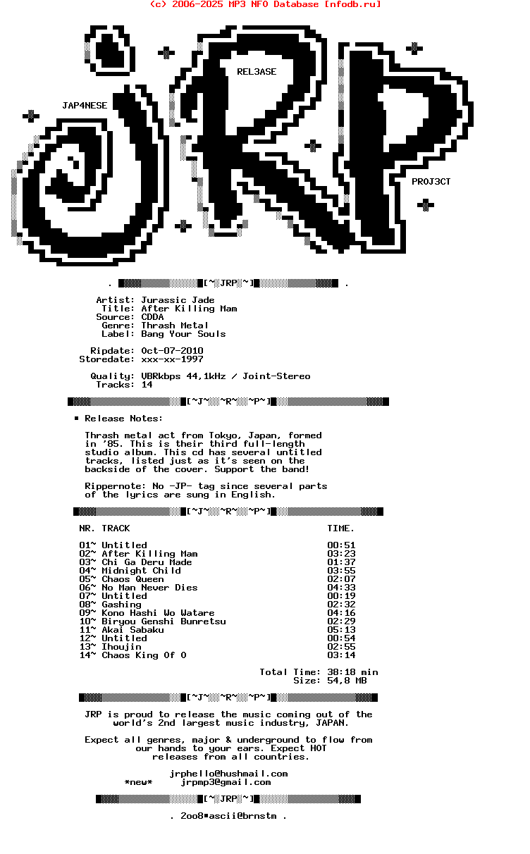Jurassic_Jade-After_Killing_Mam-1997-JRP