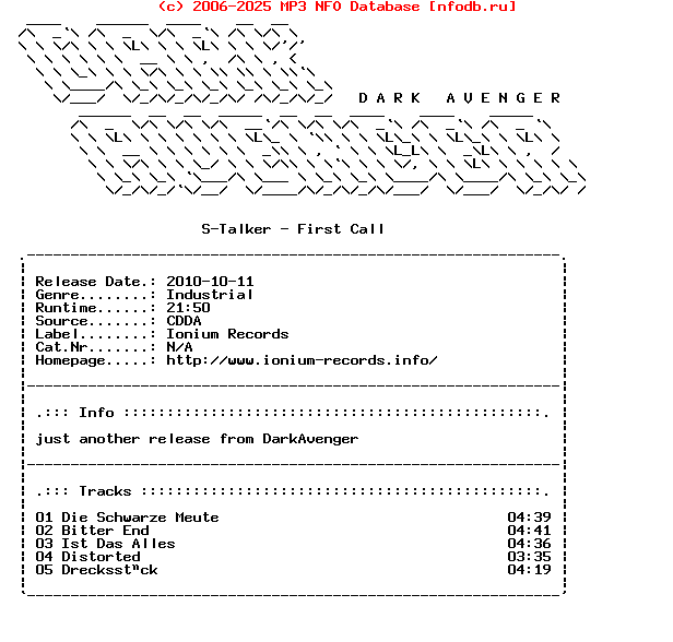 S-Talker-First_Call-EP-DE-2010