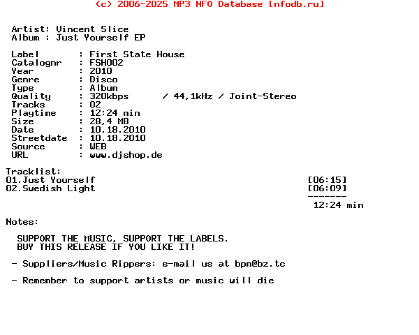 Vincent_Slice-Just_Yourself_Ep-WEB-2010