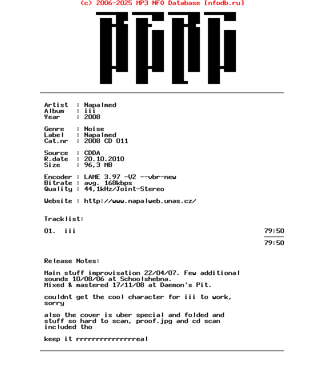 Napalmed-Iii-2008-BERC