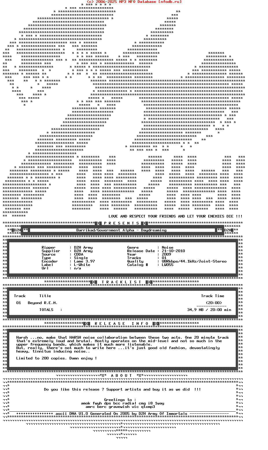 Barrikad-Government_Alpha-Daydreaming-Limited_Edition-CDR-2009