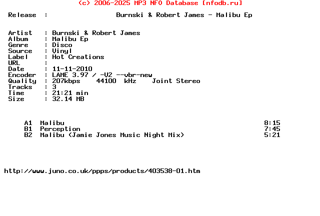 Burnski_And_Robert_James-Malibu_Ep-(HOTC004)-Vinyl-2010