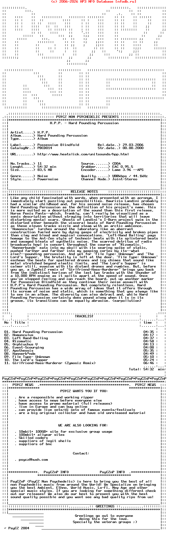 H.P.P._-_Hard_Pounding_Percussion-2000-PsyCZnP