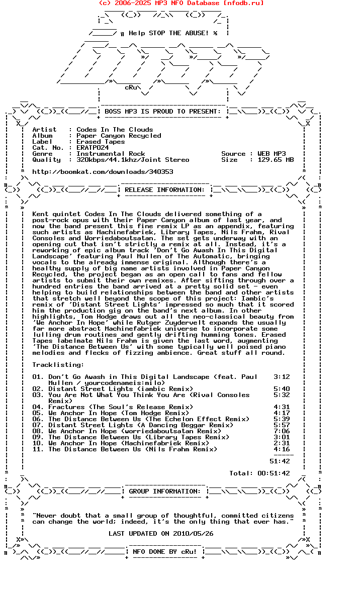 Codes_In_The_Clouds-Paper_Canyon_Recycled-(ERASED_TAPES)-WEB-2010