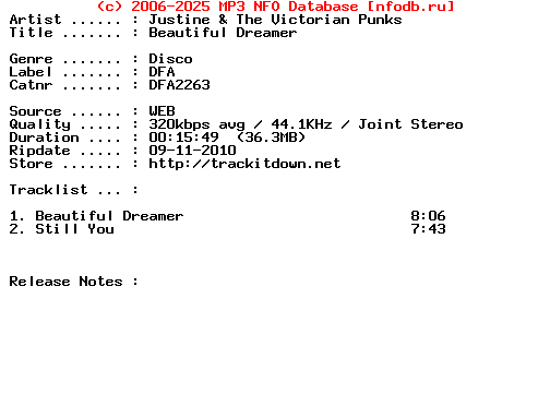 Justine_And_The_Victorian_Punks-Beautiful_Dreamer-(DFA2263)-WEB-2010