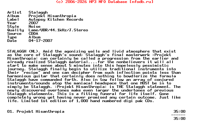 Stalaggh_-_Projekt_Misanthropia-2007