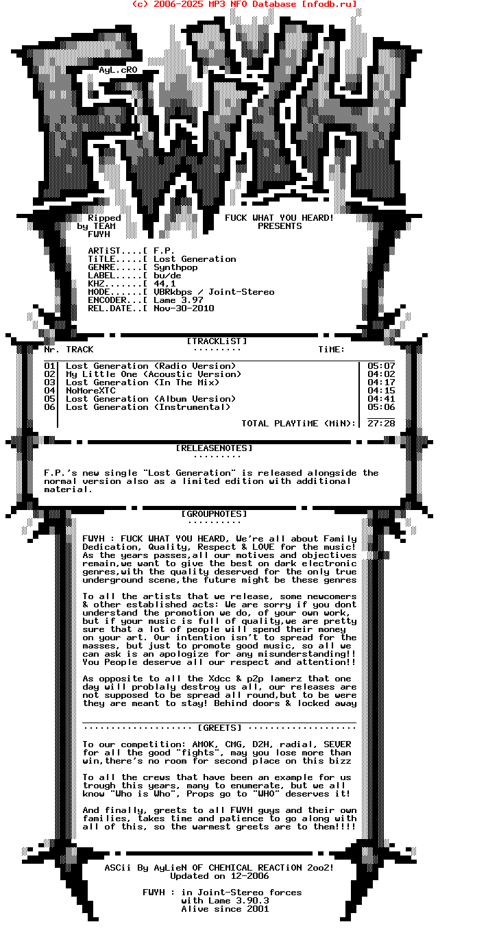 F.P.-Lost_Generation-Limited_Edition-CDM-2010