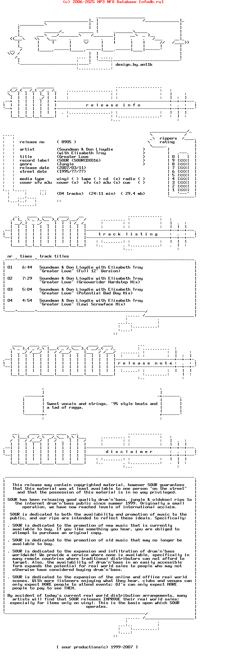 Soundman_And_Don_Lloydie_With_Elisabeth_Troy-Greater_Love-Sourcdx016-CDS-1995-sour