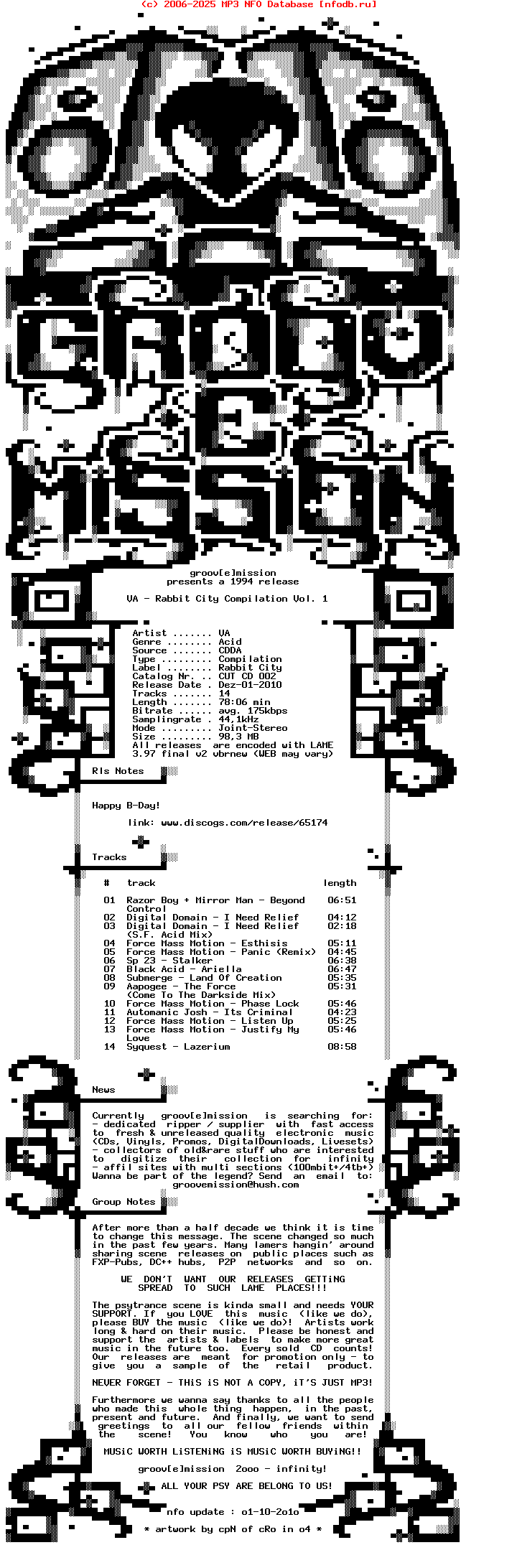 VA_-_Rabbit_City_Compilation_Vol._1_(CUT_CD_002)-1994-gEm