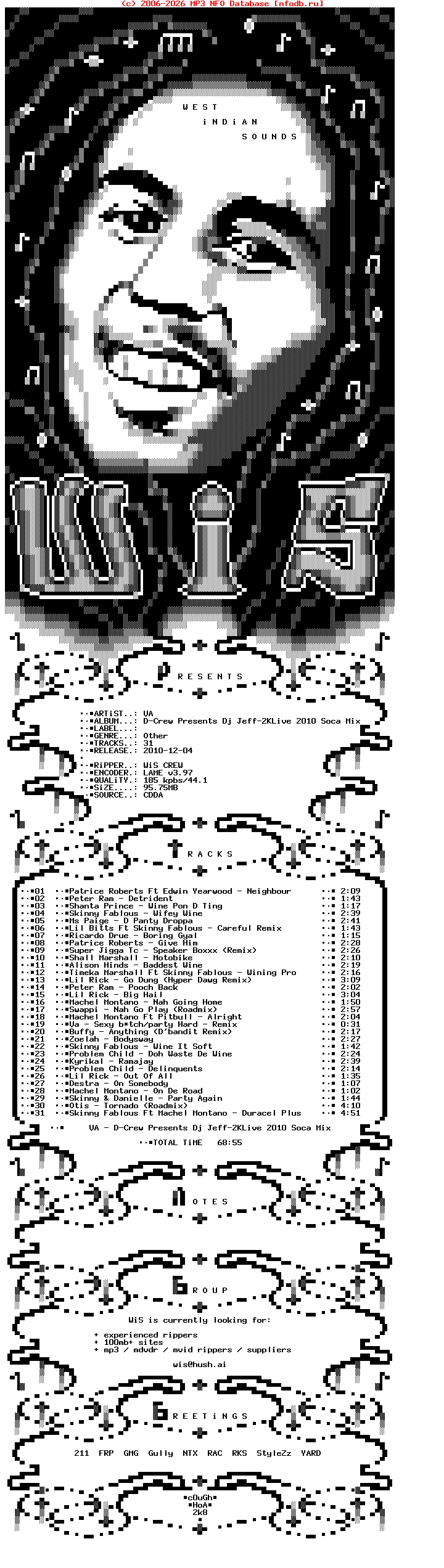 VA-D-Crew_Presents_Dj_Jeff-2Klive_2010_Soca_Mix-Bootleg-2010