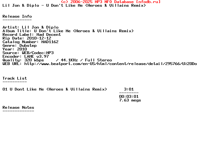Lil_Jon_And_Diplo-U_Dont_Like_Me_(HEROES_AND_VILLAINS_REMIX)-(MAD1162)-WEB-2010