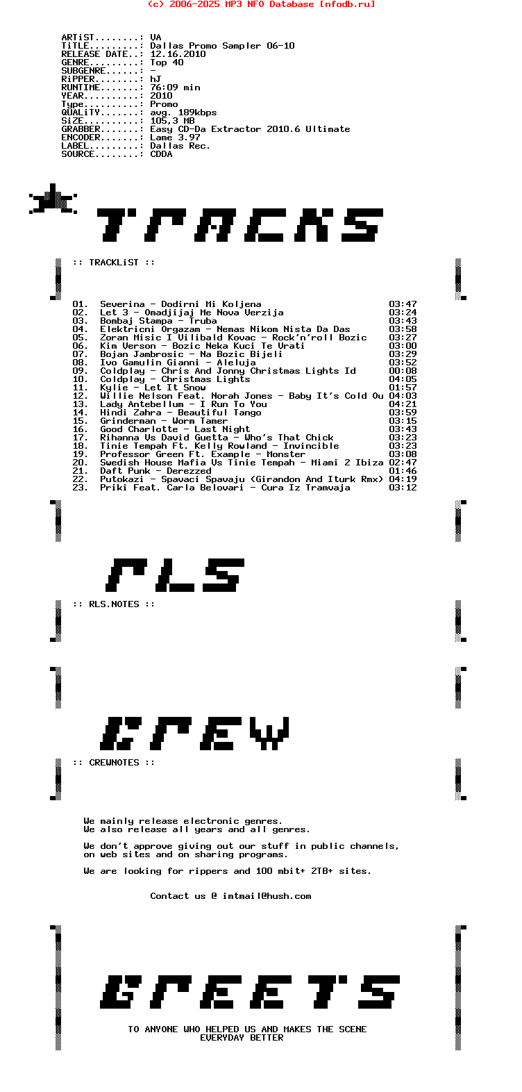 VA-Dallas_Promo_Sampler_06-10-Promo-2010