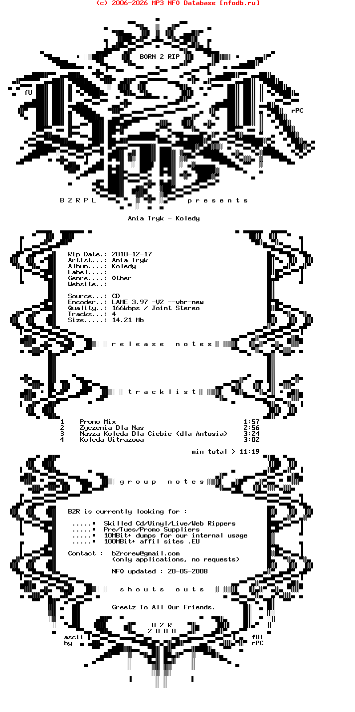 Ania_Tryk-Koledy-PL-2010