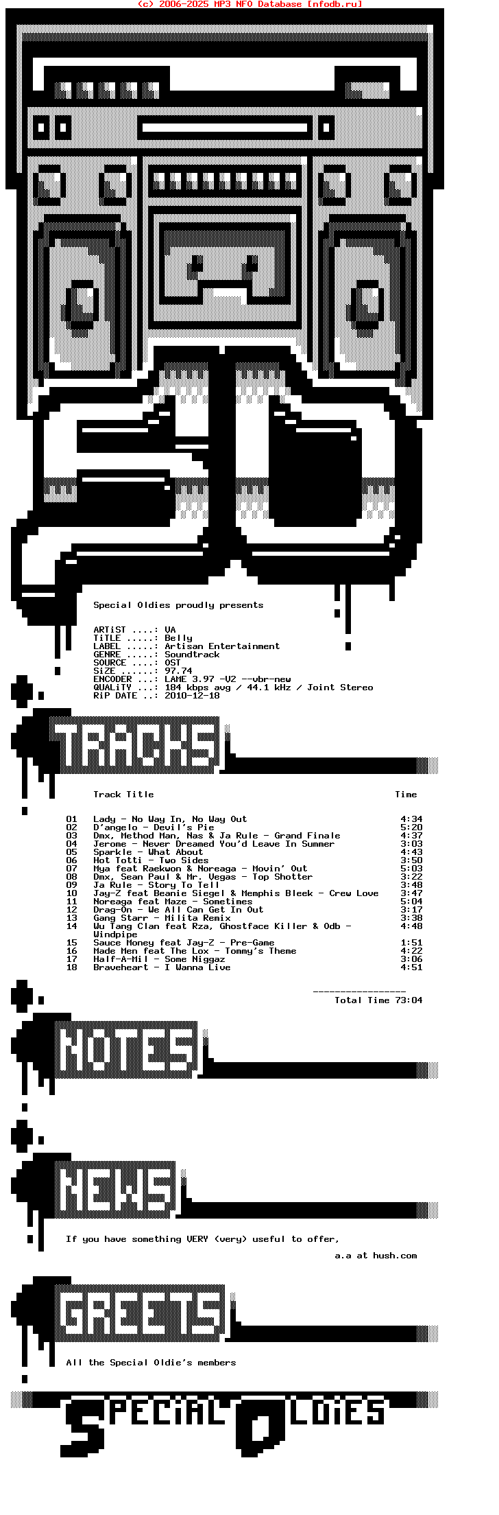 VA-Belly-(OST)-1998