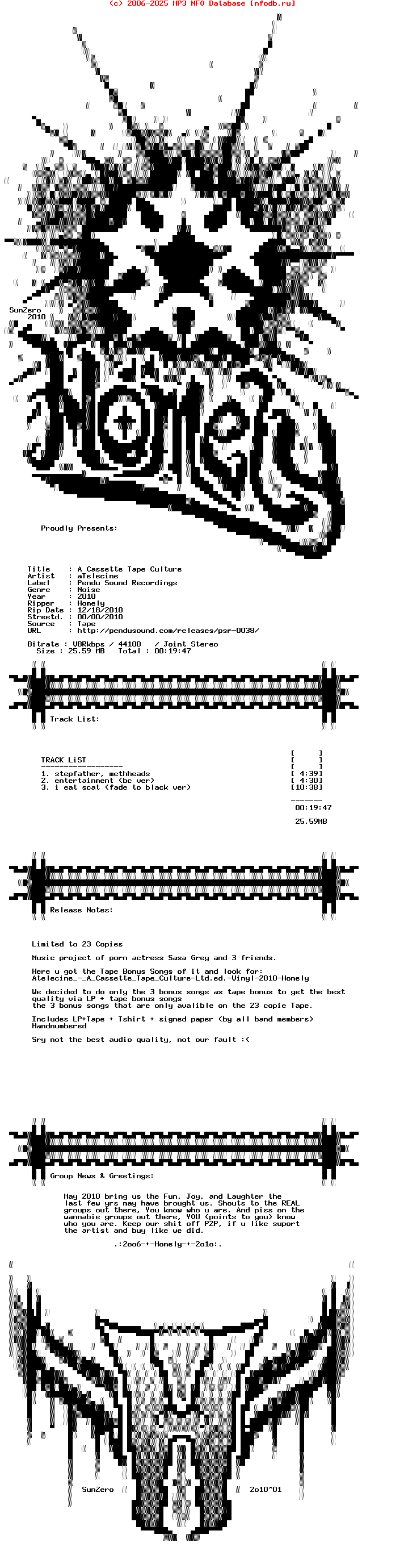 Atelecine_-_A_Cassette_Tape_Culture-Ltd.Ed.-Bonus-Tape-2010-Homely