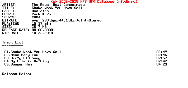 The_Royal_Beat_Conspiracy-Shake_What_You_Have_Got-EP-2000