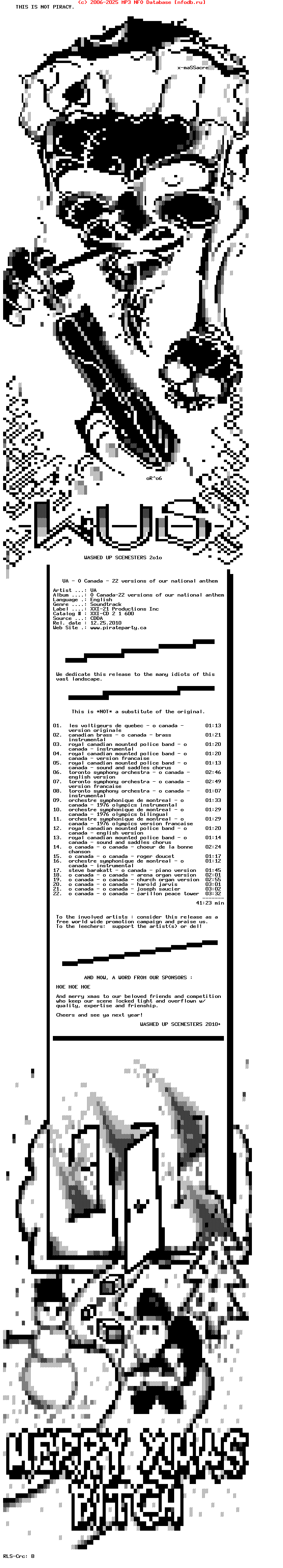 VA--O_Canada-22_Versions_Of_Our_National_Anthem-2008-WUS