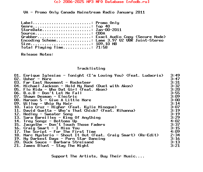 VA-Promo_Only_Canada_Mainstream_Radio_January-2011
