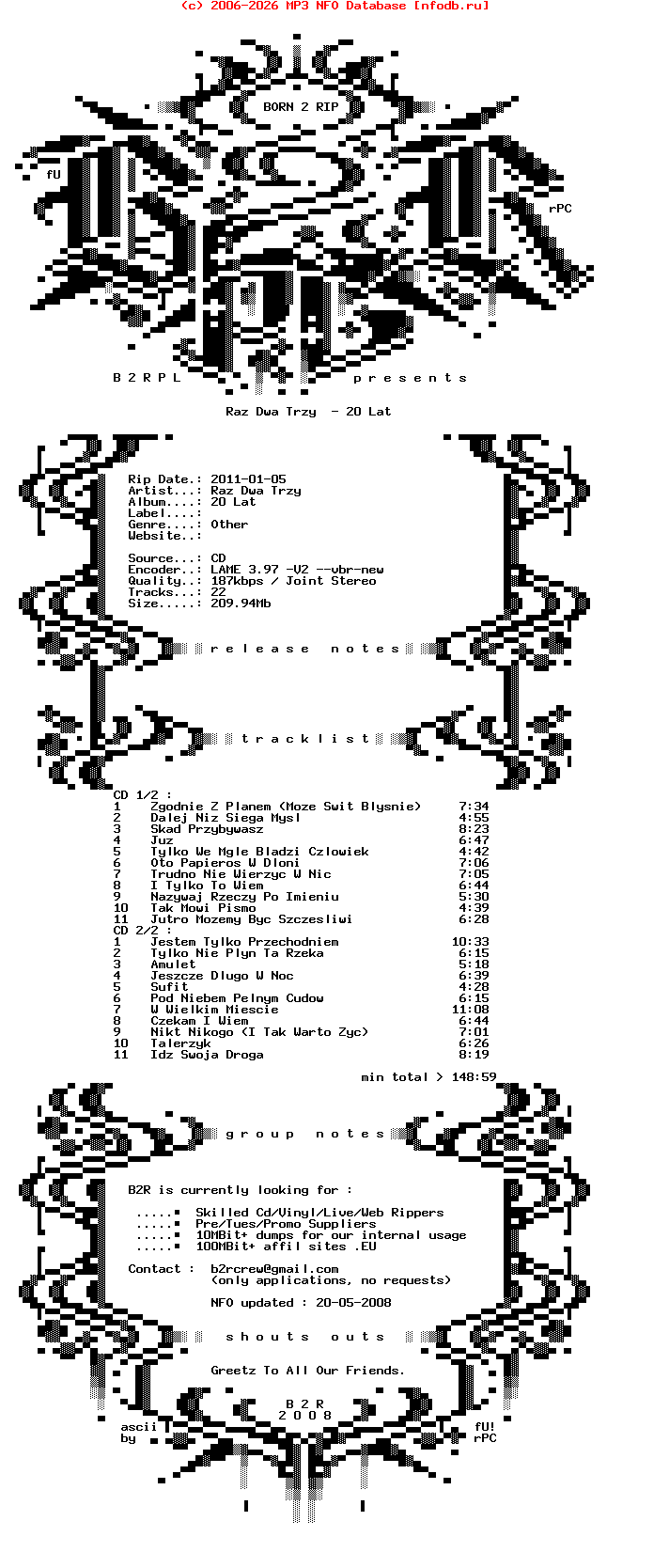 Raz_Dwa_Trzy-20_Lat-PL-2CD-2010