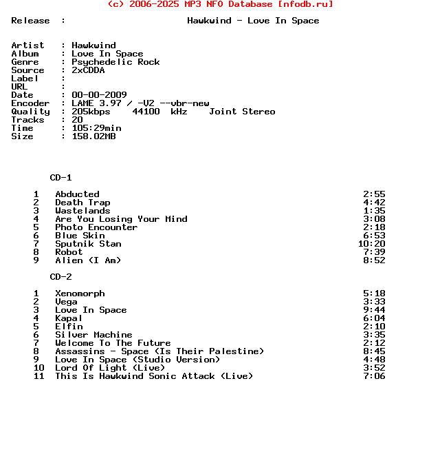 Hawkwind-Love_In_Space-2CD-2009