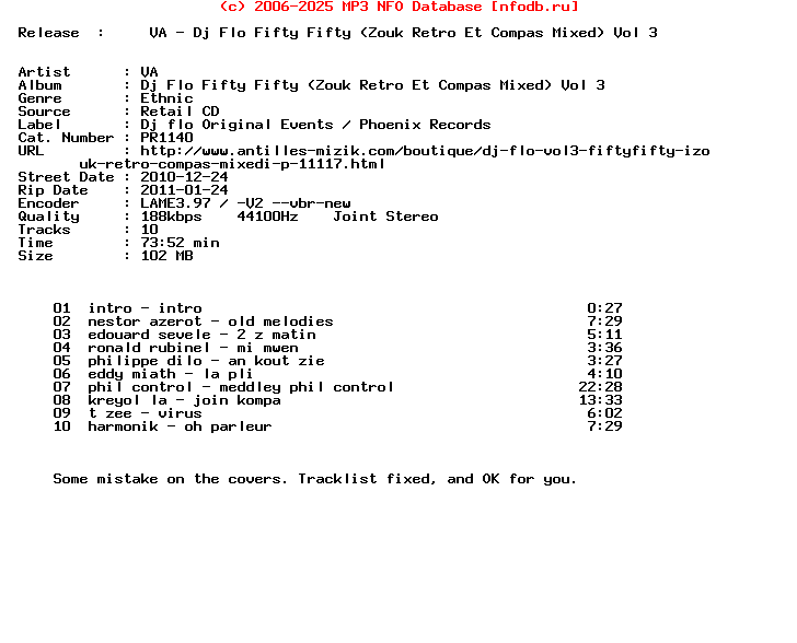 VA-Dj_Flo_Fifty_Fifty_(ZOUK_RETRO_ET_COMPAS_MIXED)_Vol_3-(PR1140)-CD-FR-2010