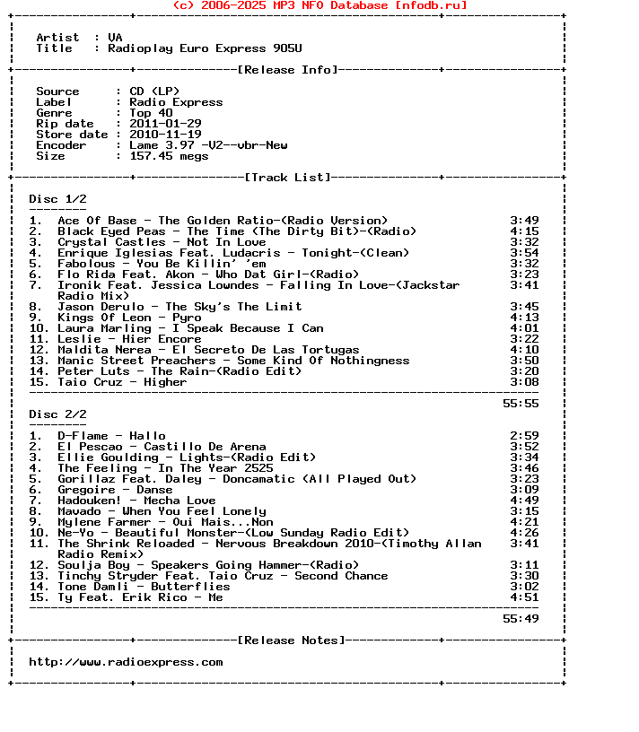 VA-Radioplay_Euro_Express_905U-2CD-2010