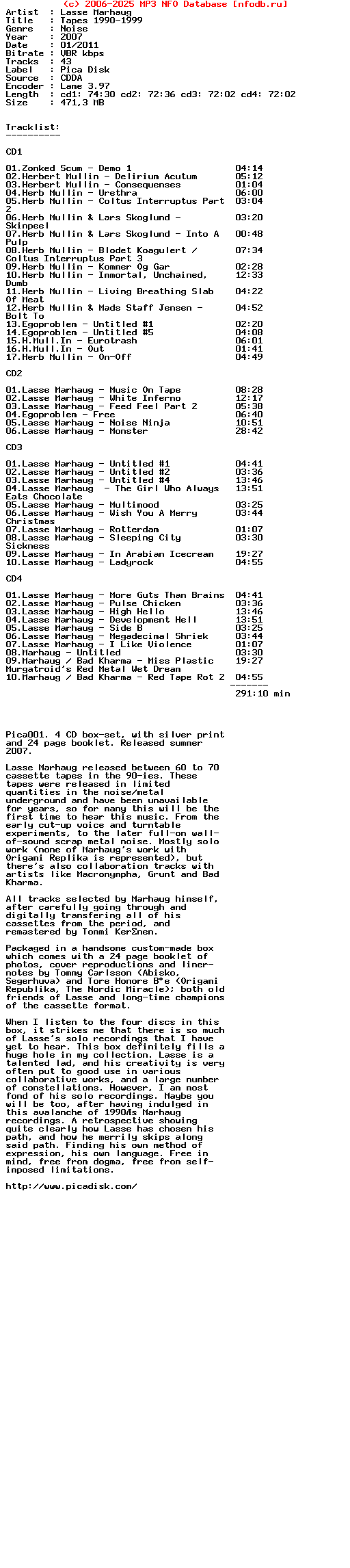 Lasse_Marhaug-Tapes_1990-1999-4CD-2007