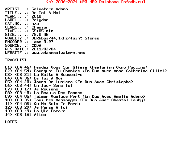 Salvatore_Adamo-De_Toi_A_Moi-FR-2010