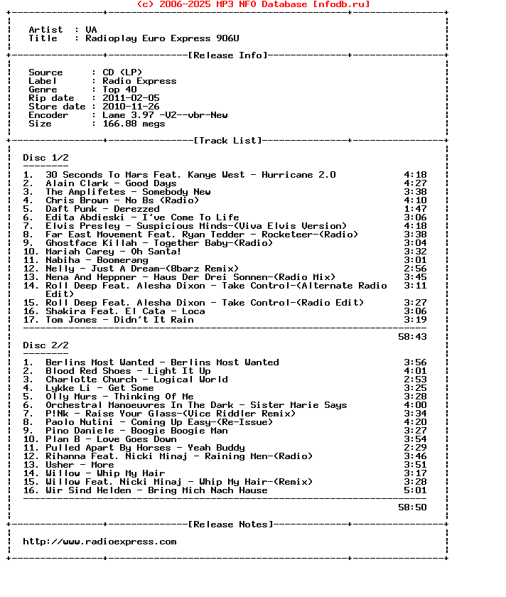 VA-Radioplay_Euro_Express_906U-2CD-2010