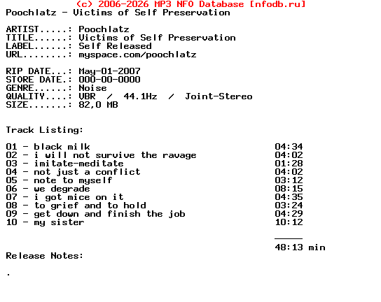 Poochlatz-Victims_Of_Self_Preservation-2006