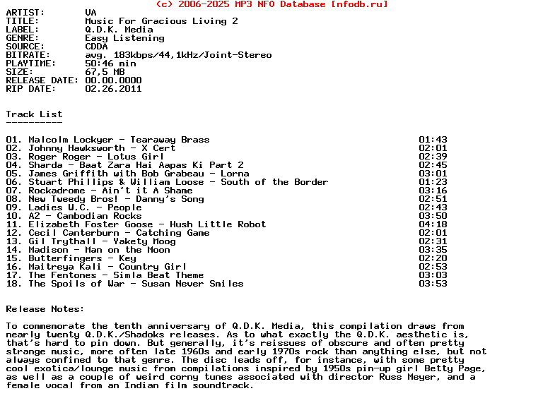 VA-Music_For_Gracious_Living_2-2001