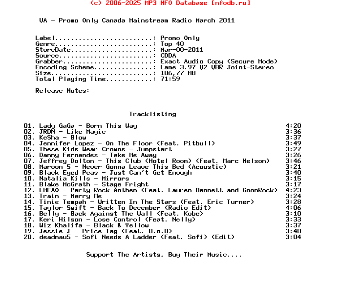 VA-Promo_Only_Canada_Mainstream_Radio_March-2011