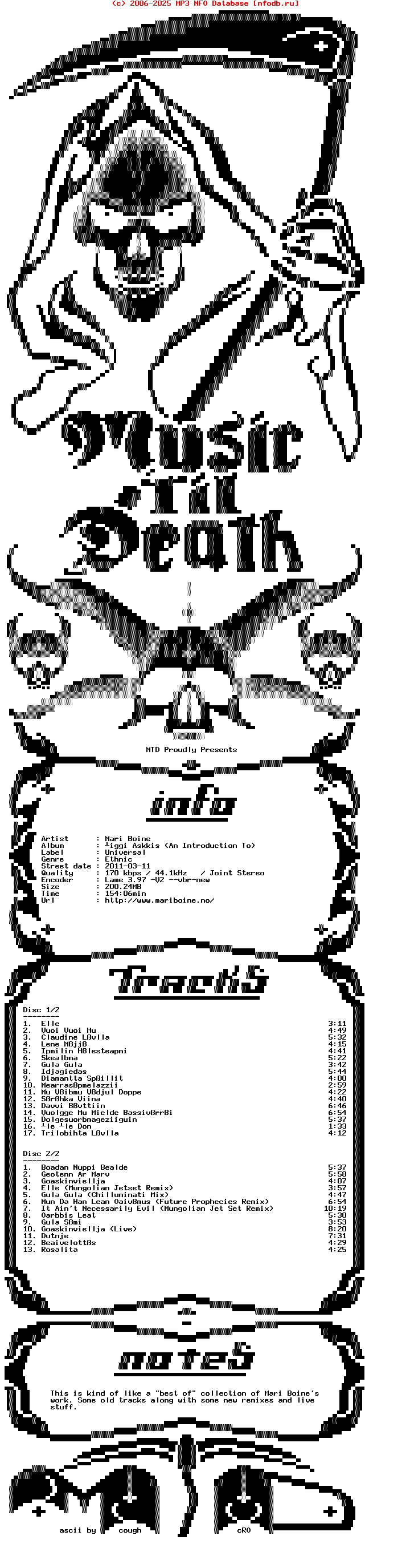 Mari_Boine-Aiggi_Askkis_(AN_INTRODUCTION_TO)-NO-2CD-2011