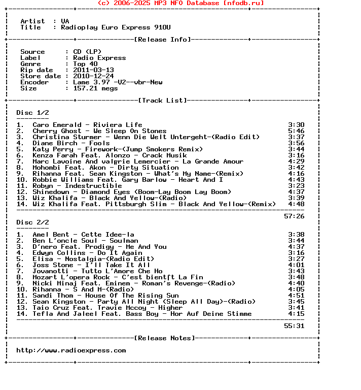 VA-Radioplay_Euro_Express_910U-2CD-2010