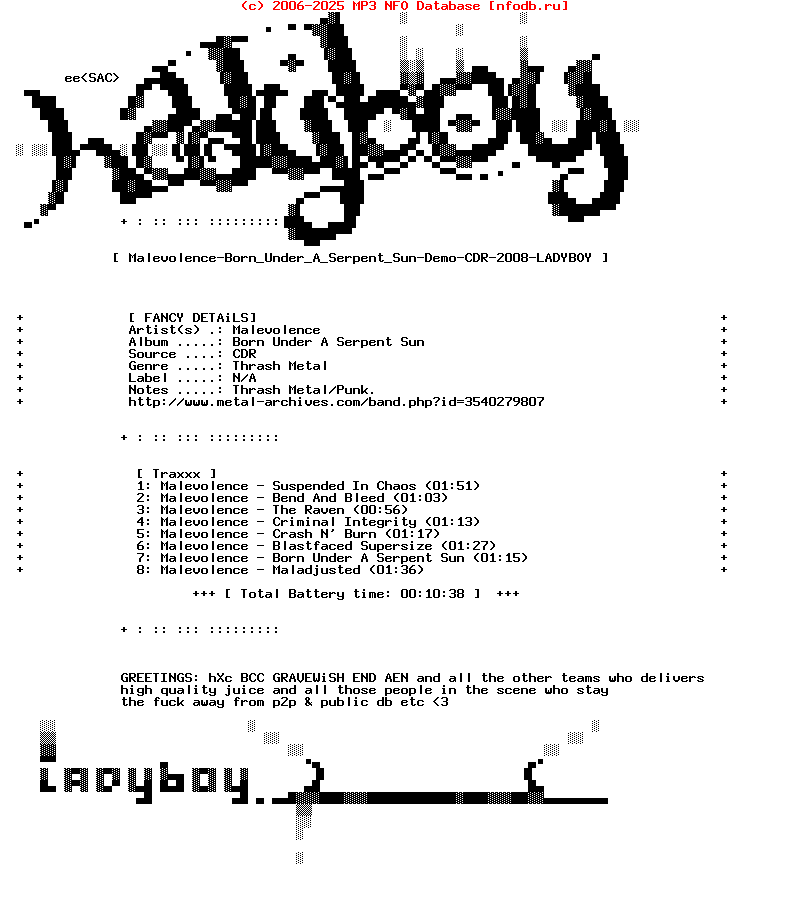 Malevolence-Born_Under_A_Serpent_Sun-Demo_Cdr-2008-Ladyboy