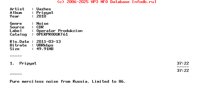 Vazhes-Pripyat-CDR-2010