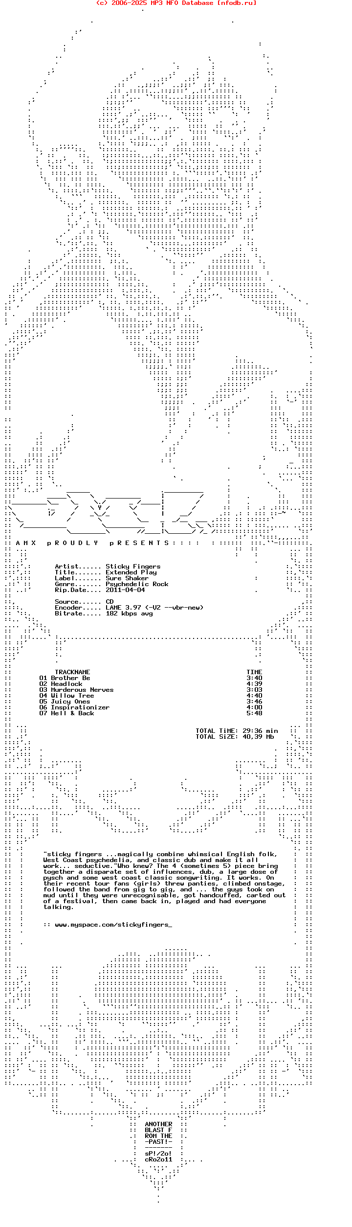 Sticky_Fingers-Extended_Play-(EP)-2011