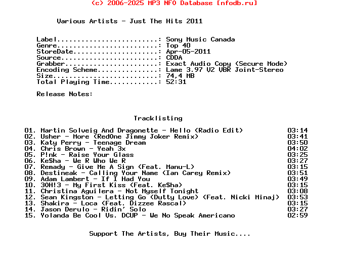 VA-Just_The_Hits_2011-2011