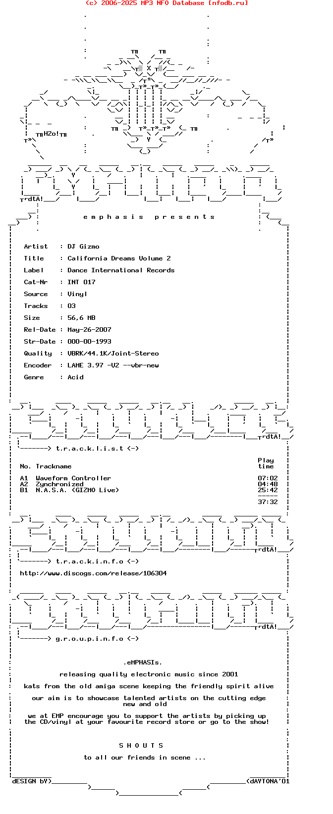 Dj_Gizmo-California_Dreams_Volume_2-(INT017)-Vinyl-1993-EMP