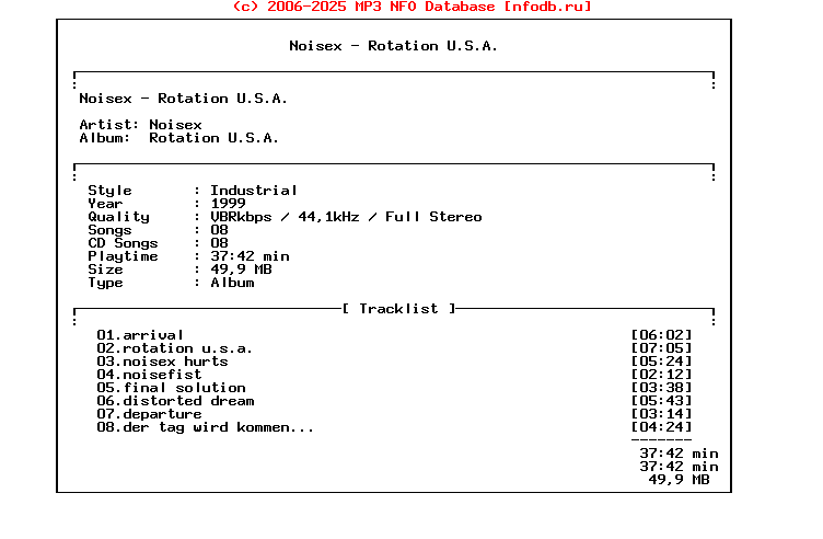 Noisex-Rotation_U.S.A.-1999-BPM