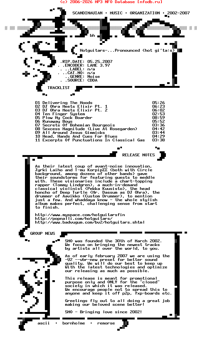 Hotguitars-Pronounced_(HOT_GI_TA_S)-2007