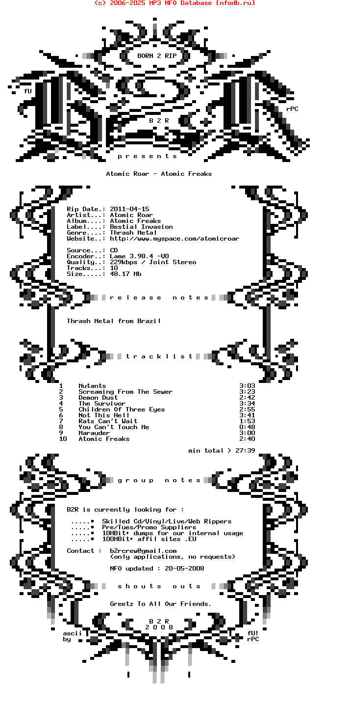 Atomic_Roar-Atomic_Freaks-2011